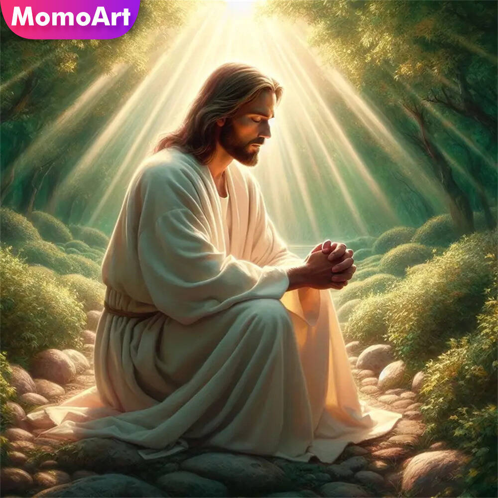 Embroidery Jesus - Momoart Religion Diamond Painting Jesus DIY