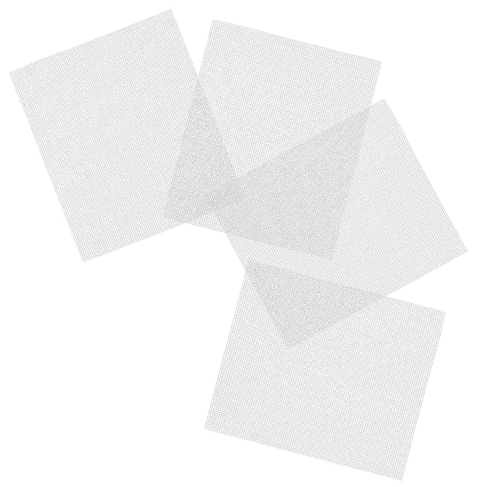 Embroidery Sheet - 4Pcs Plastic Canvas Mesh Sheets for