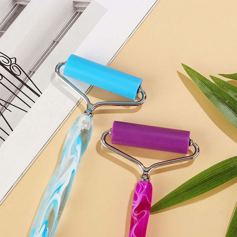 Embroidery Details - Metal Roller Pen Head, Resin Hand