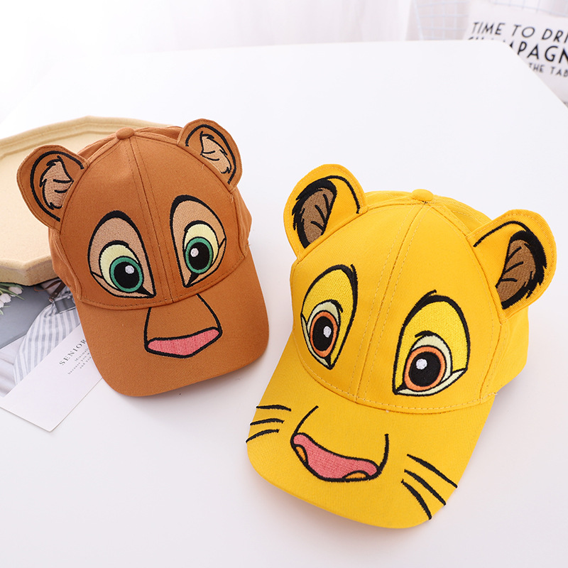 Embroidery Pashmina - Disney Cute Hats Lion King Visors