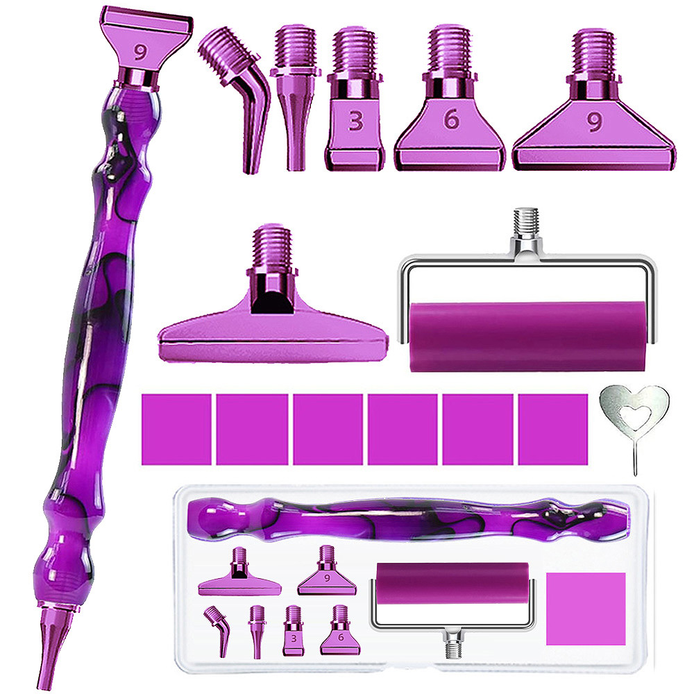 Embroidery Details - Diamond painting pen accessory tool set,