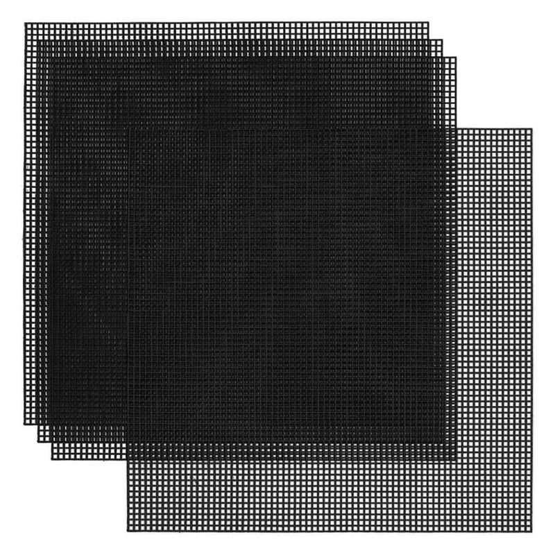 Embroidery Sheet - AEE6-4PC Plastic Canvas Sheets 30X30cm Square