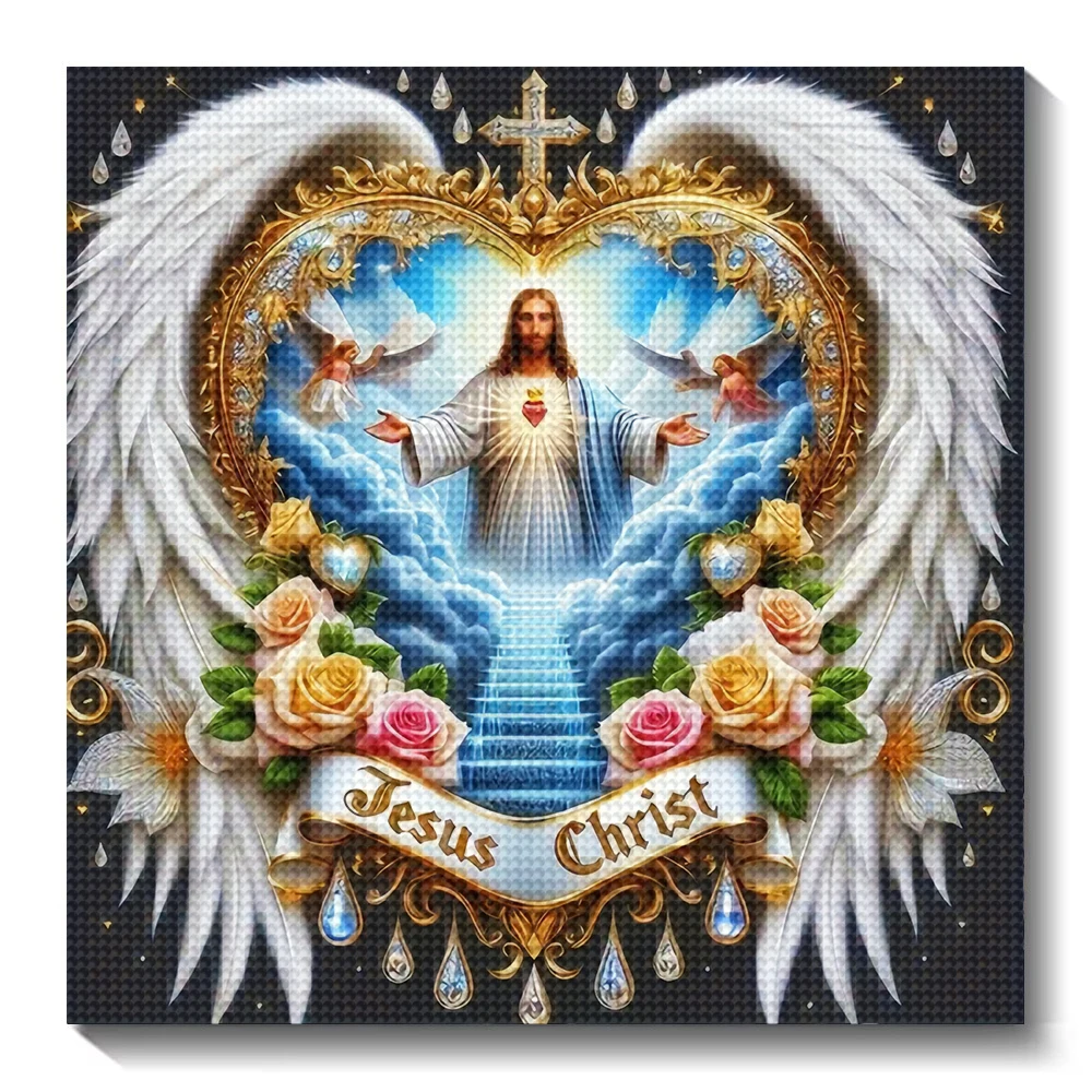 Embroidery Jesus - 5D DIY Diamond Painting Portrait Jesus