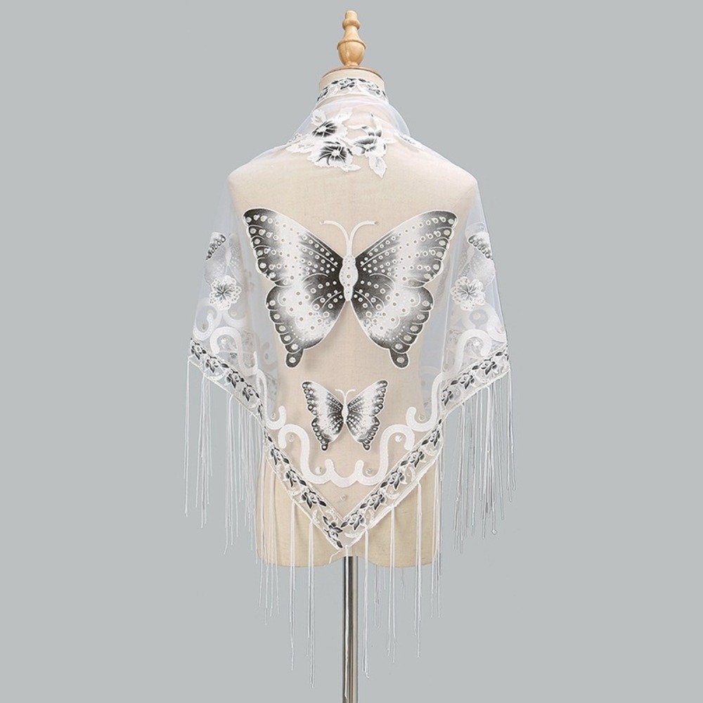 Luxury Flower Lace Hollow Scar - Embroidery Underlay ulasan dan harga