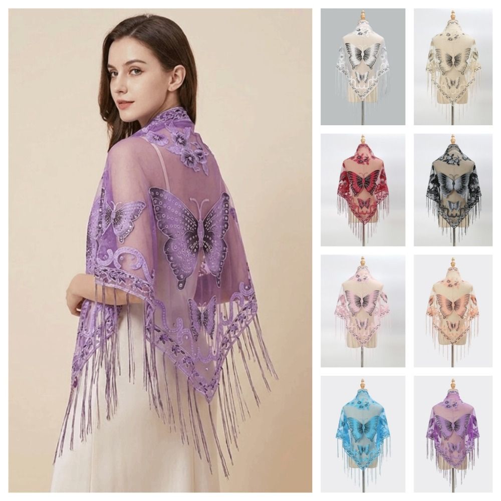 Luxury Flower Lace Hollow Scar - Embroidery Underlay ulasan dan harga