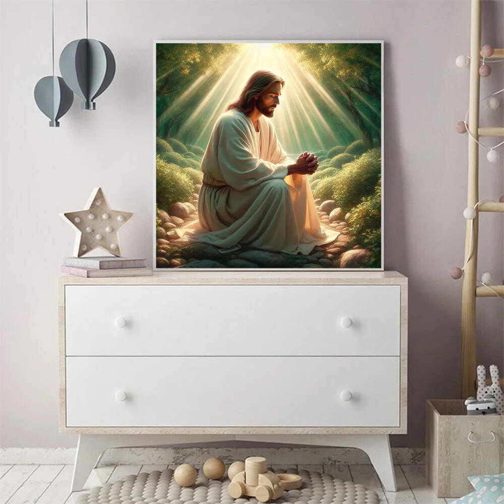 Momoart Religion Diamond Paint - Embroidery Jesus ulasan dan harga