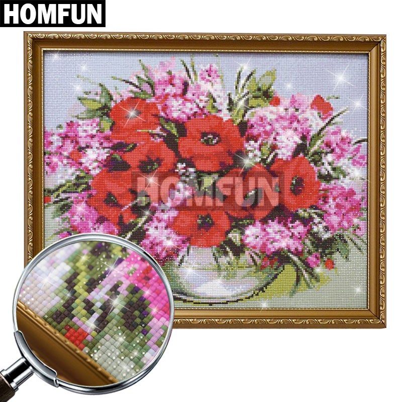 HOMFUN Full Square/Round Drill - Embroidery Jesus ulasan dan harga