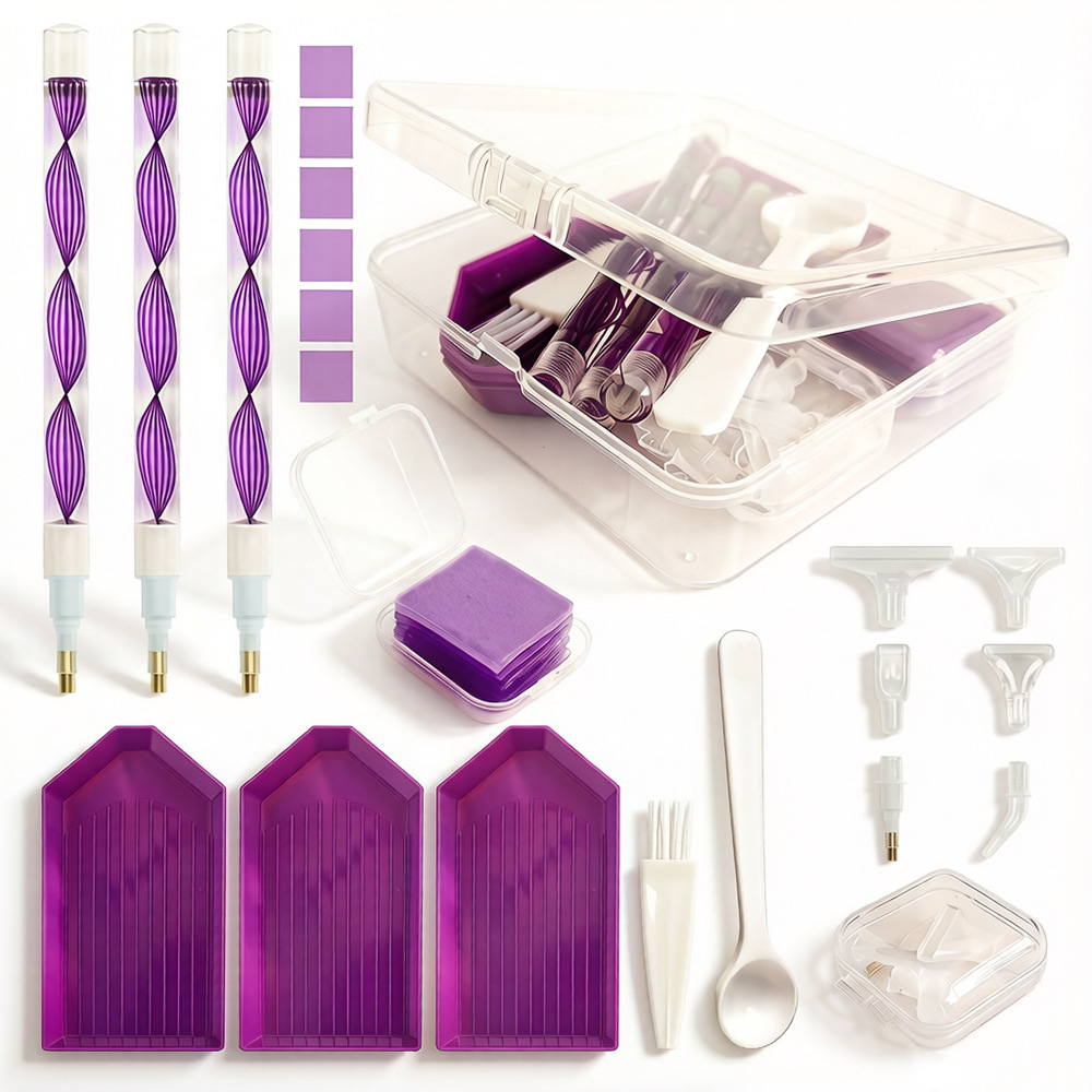 DIY Diamond Painting Tool Kit  - Embroidery Kit Set ulasan dan harga