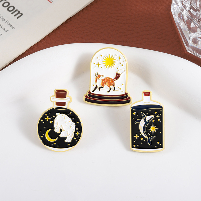 Starry Sky Magic Bottle Animal - Embroidery Whale ulasan dan harga