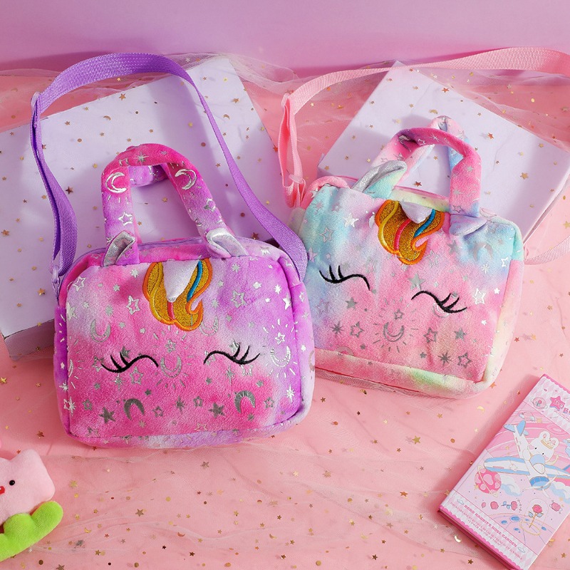 New Fashion Sweet Girls Cute U - Embroidery Unicorn ulasan dan harga