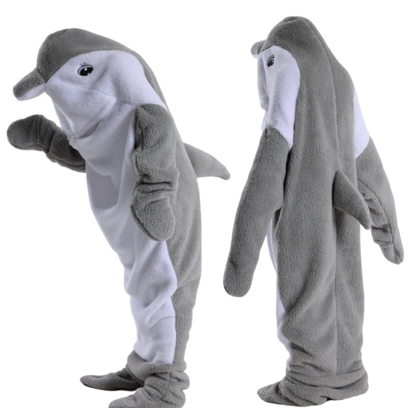 2024 Shark Dolphin Whale Sleep - Embroidery Whale ulasan dan harga