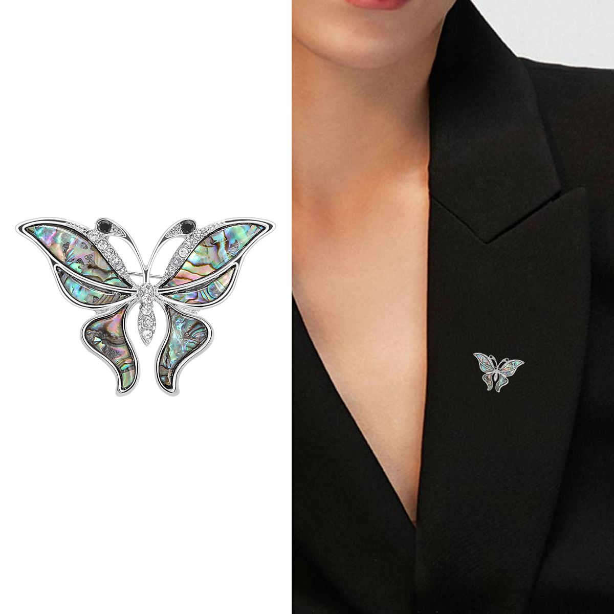 Shell Dolphin Brooches for Wom - Embroidery Whale ulasan dan harga