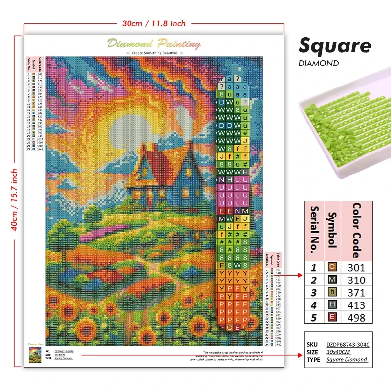 Frameless,2026 Christmas Diamo - Embroidery Jesus ulasan dan harga