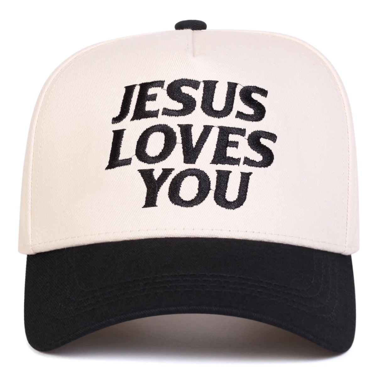 Unisex JESUS LOVES YOU Embroid - Embroidery Jesus ulasan dan harga