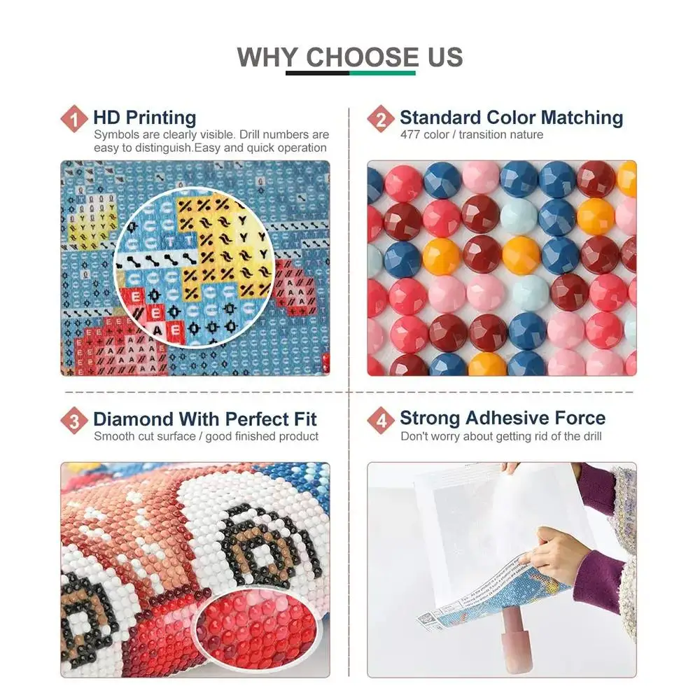 5d DIY Diamond Art Painting Ki - Embroidery Kit Set ulasan dan harga