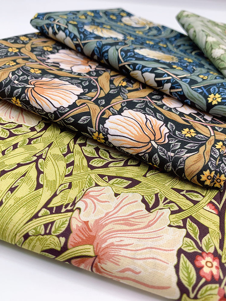Cotton Fabric William Morris M - Embroidery Pashmina ulasan dan harga