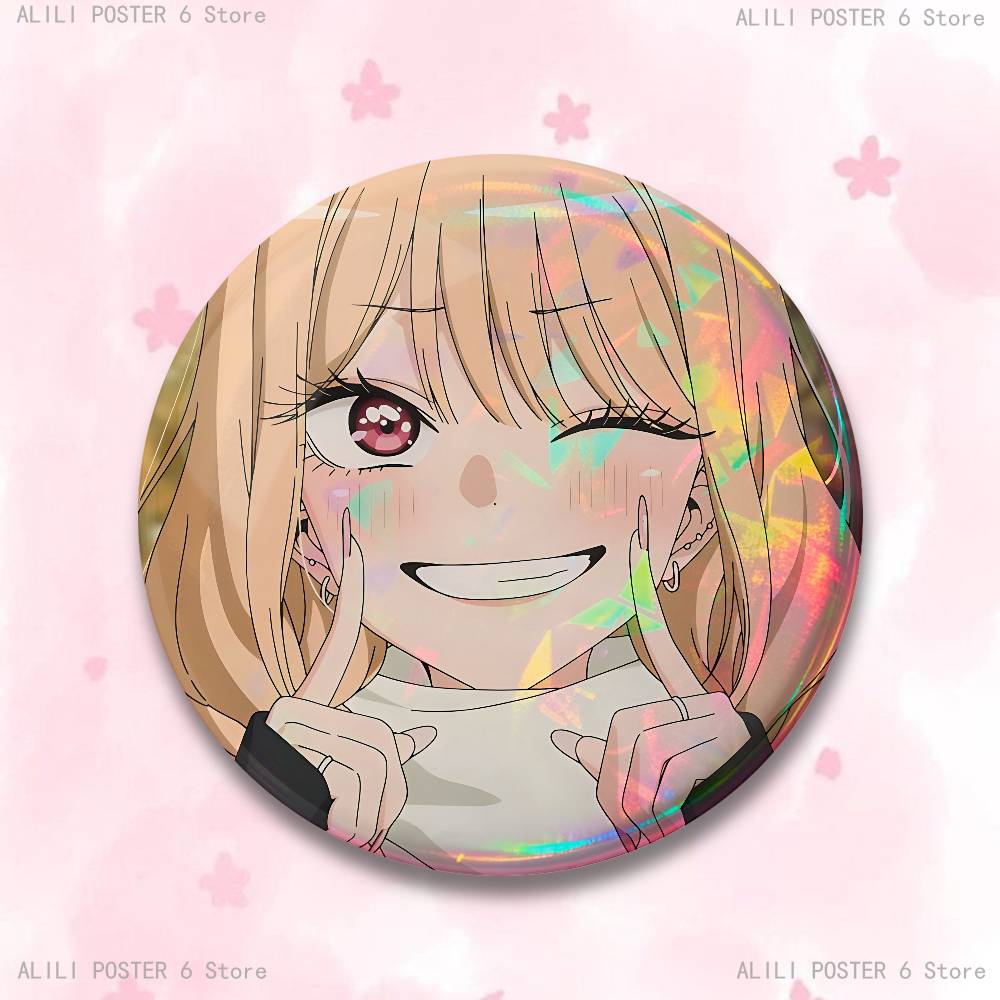 M-Marin Kitagawa Badges 25 32  - Embroidery Whale ulasan dan harga
