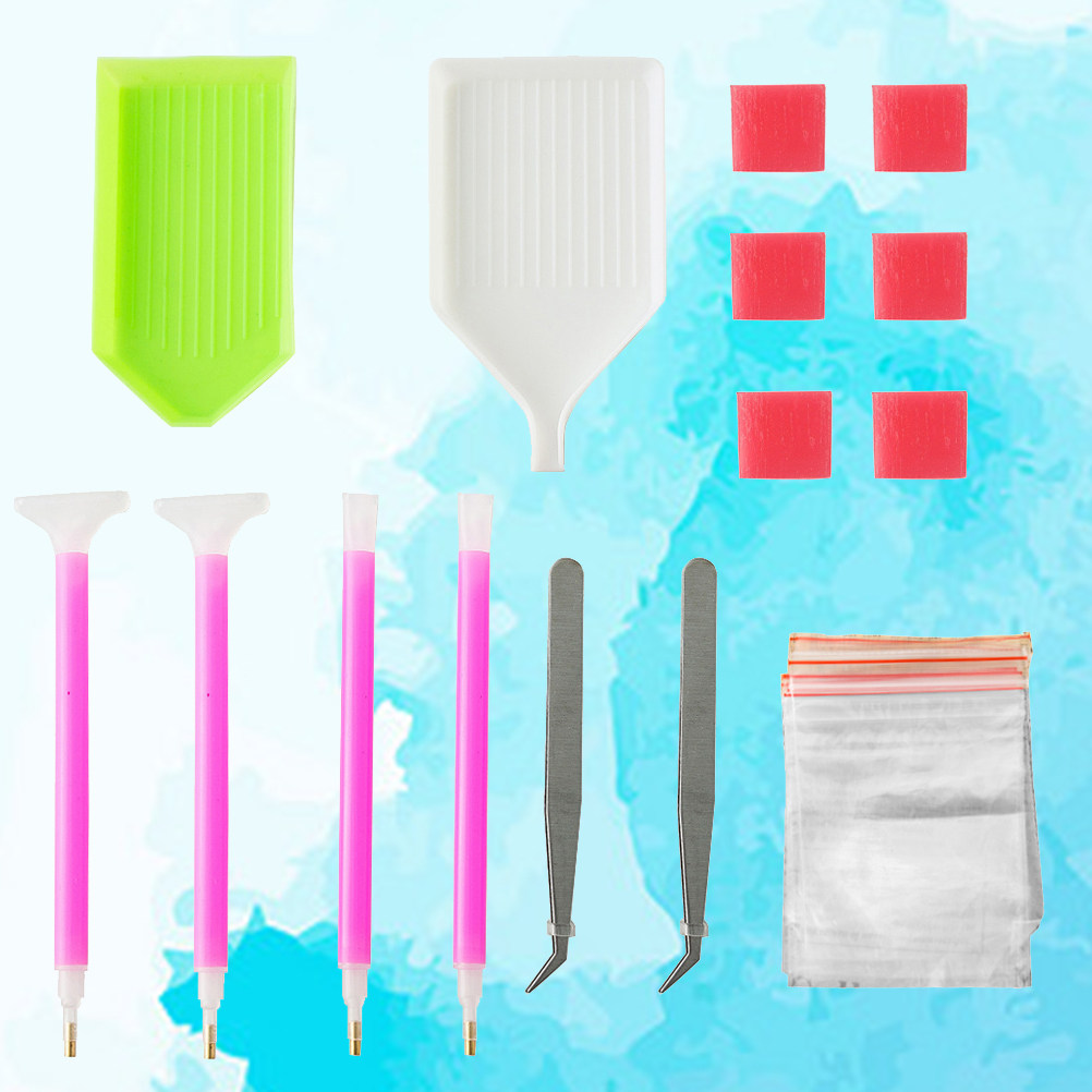24Pcs Clip Set Embroidery Tool - Embroidery Kit Set ulasan dan harga