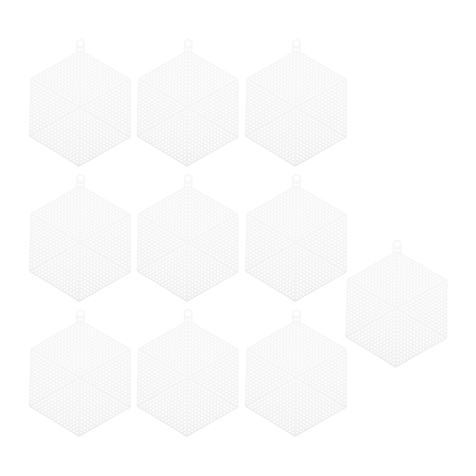 10Pcs 3D Embroidery Mesh Grid  - Embroidery Sheet ulasan dan harga