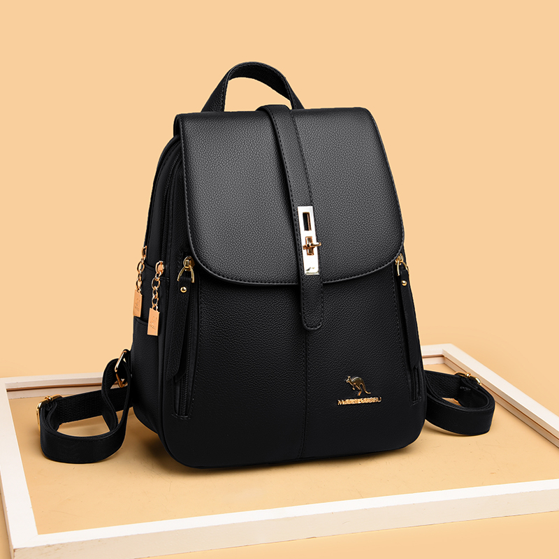 Luxury Women Leather Backpacks - Embroidery Underlay ulasan dan harga