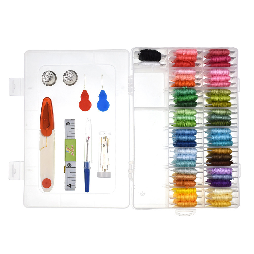 50 Assorted Embroidery Kit wit - Embroidery Tools ulasan dan harga