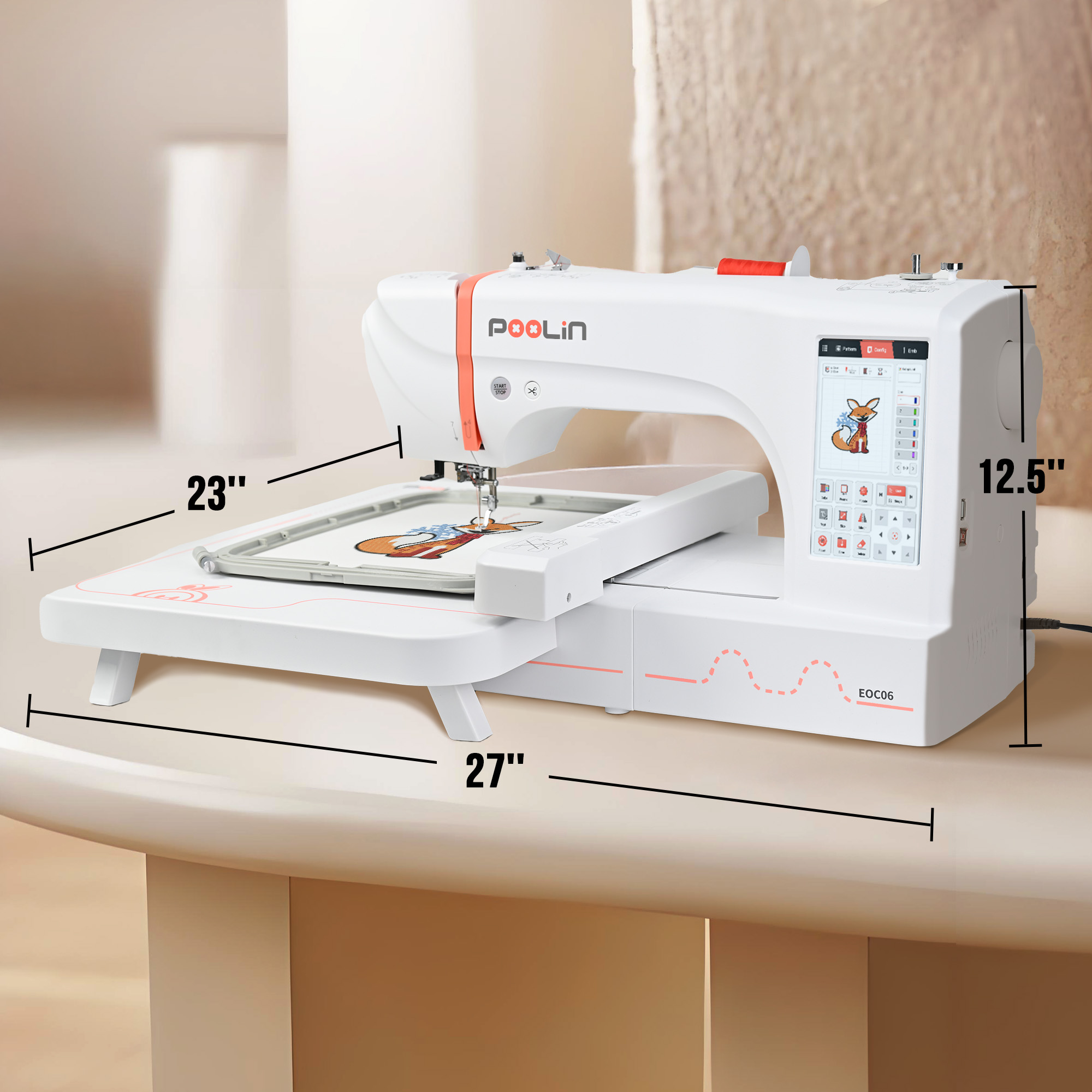 EOC06 PooLin China Hot Sale Co - Embroidery Machine China ulasan dan harga