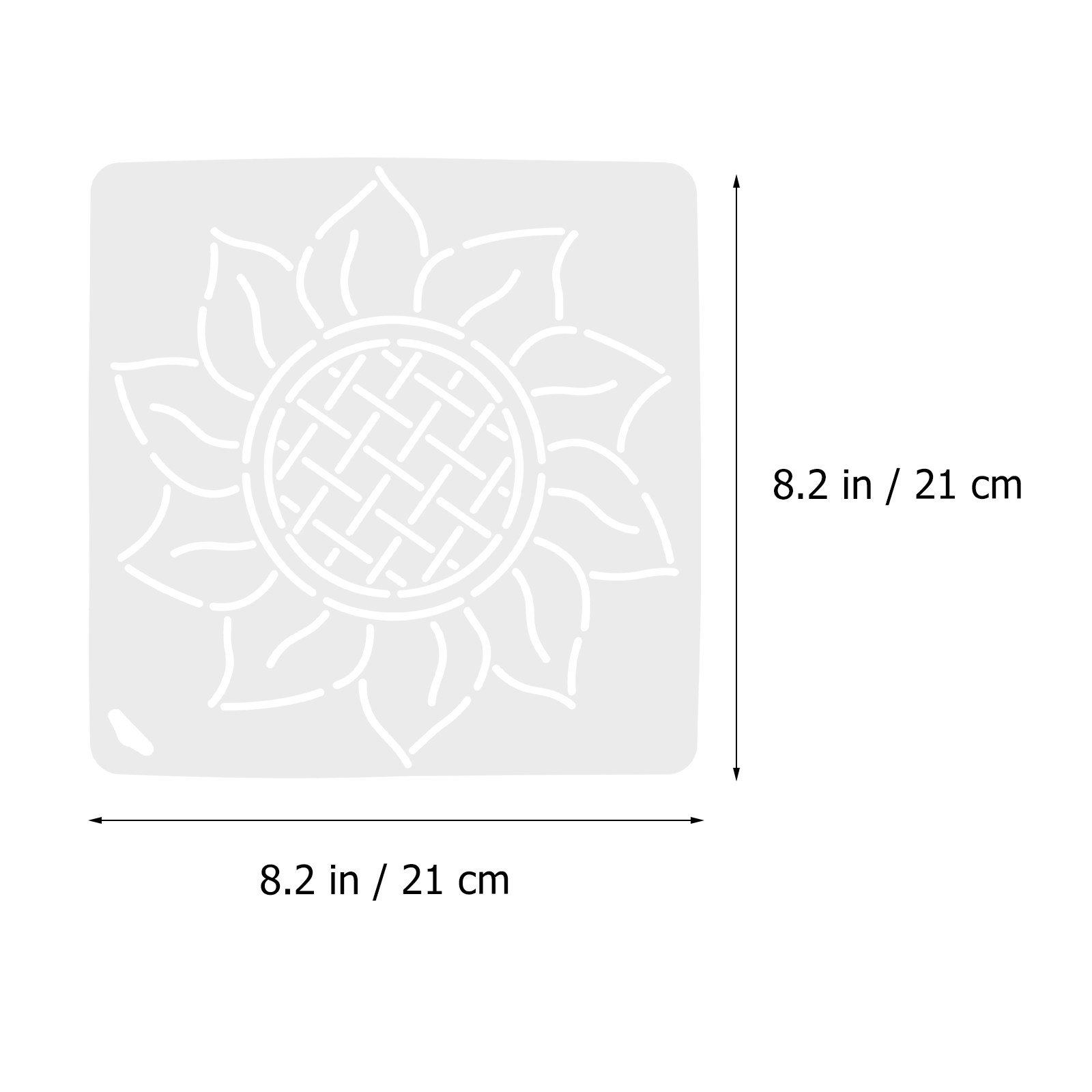 Plastic Quilting Template Holl - Embroidery Tools ulasan dan harga