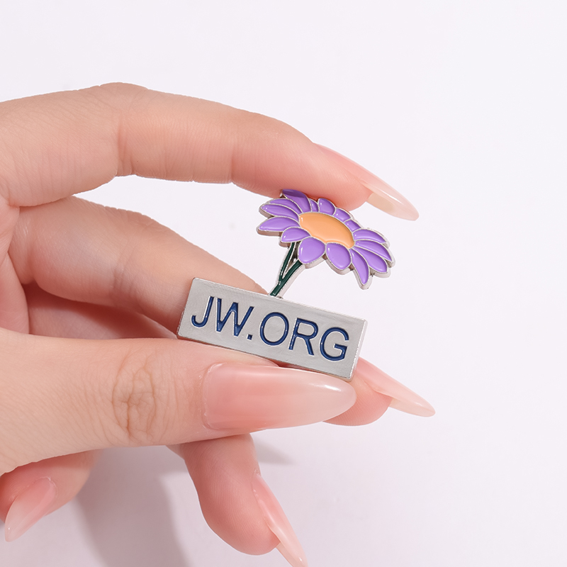 JW.ORG Jesus Flower Enamel Pin - Embroidery Jesus ulasan dan harga