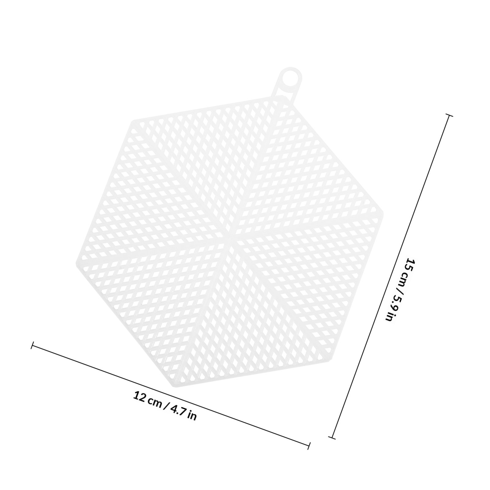 10Pcs White Plastic Mesh Sheet - Embroidery Sheet ulasan dan harga