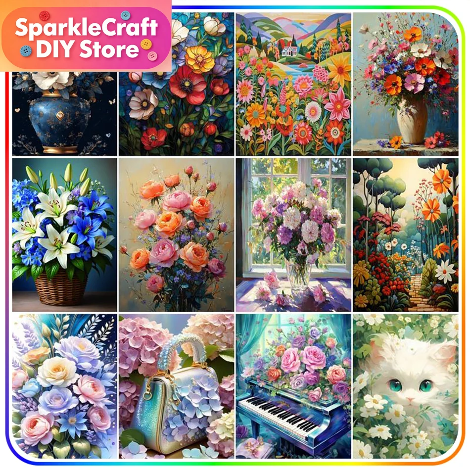 1pc frameless  Diamond Paintin - Embroidery Kit Set ulasan dan harga